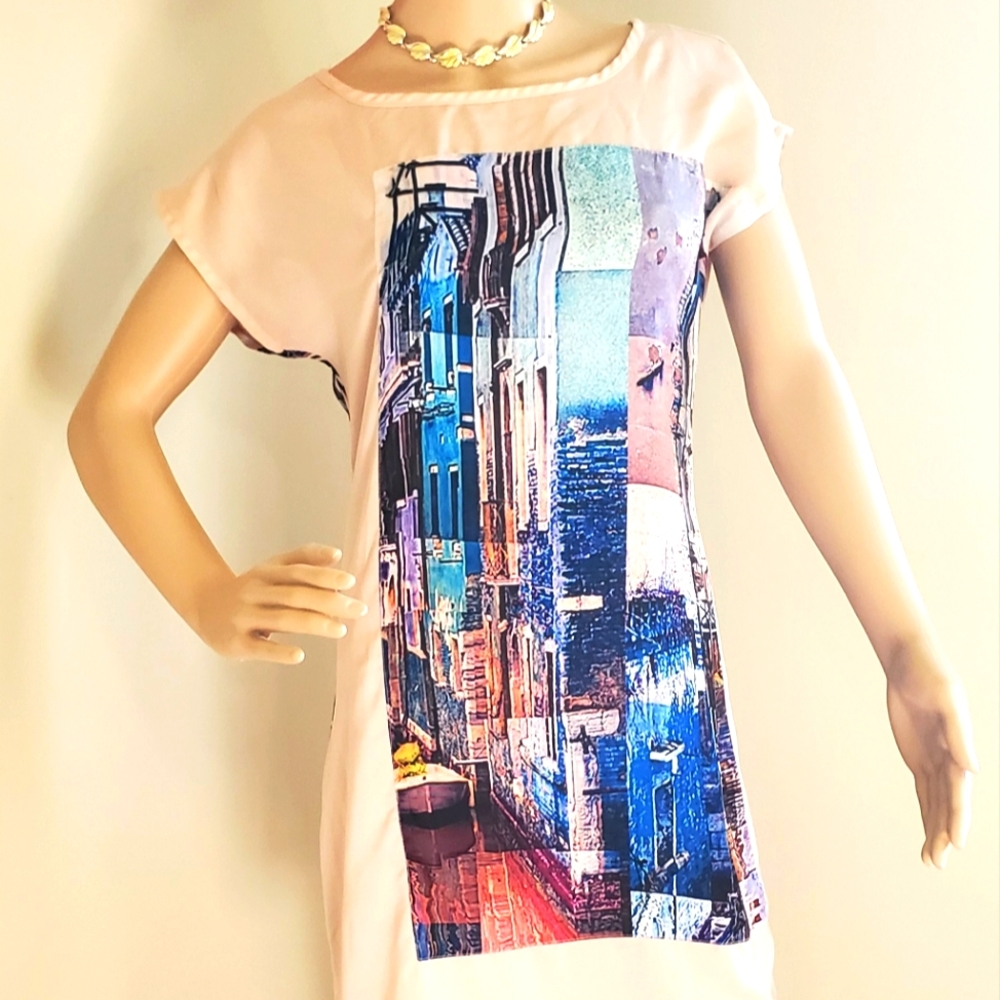 Unique lightweight Easy Wear Sheath Dress by Bedo💕